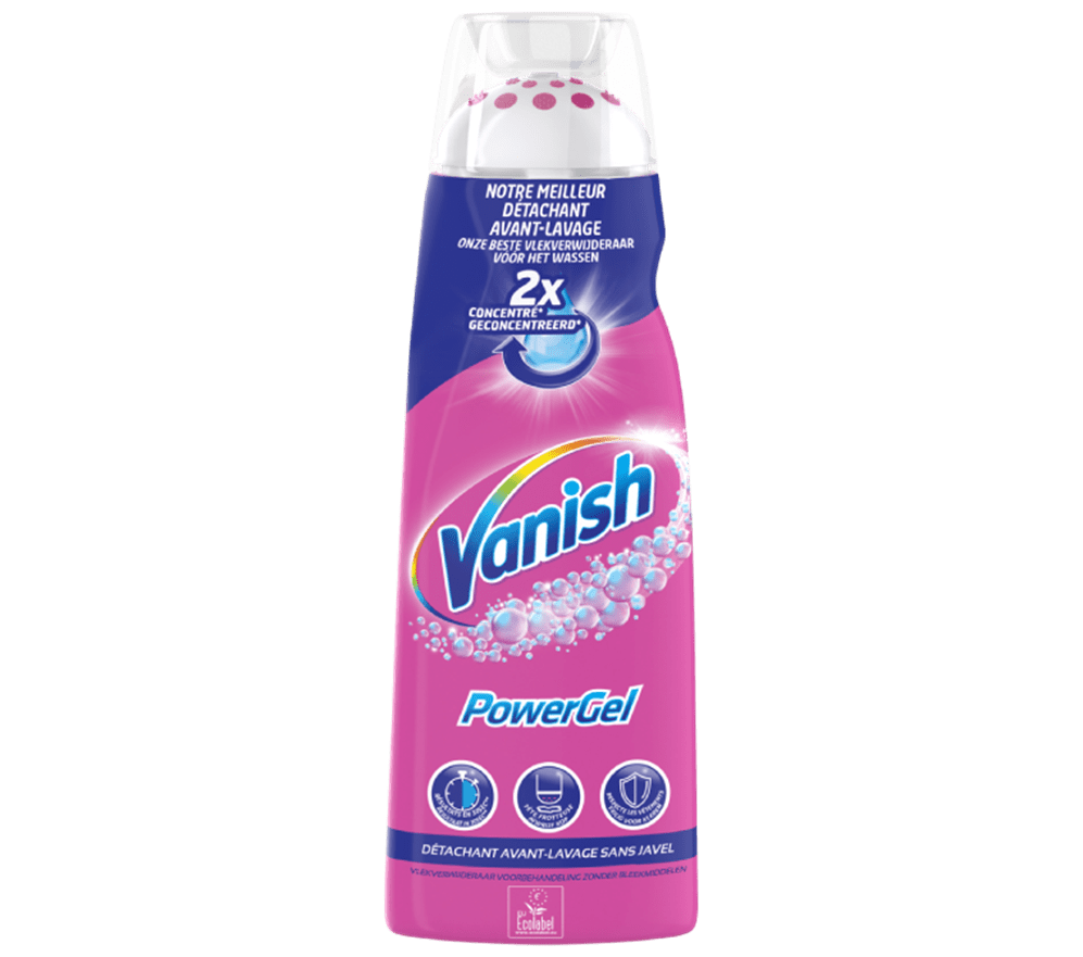 Vanish powergel gold voor het wassen