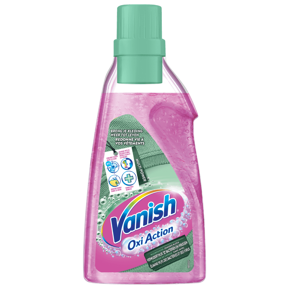 Vanish Oxi Action Wasbooster Desinfecterende Gel